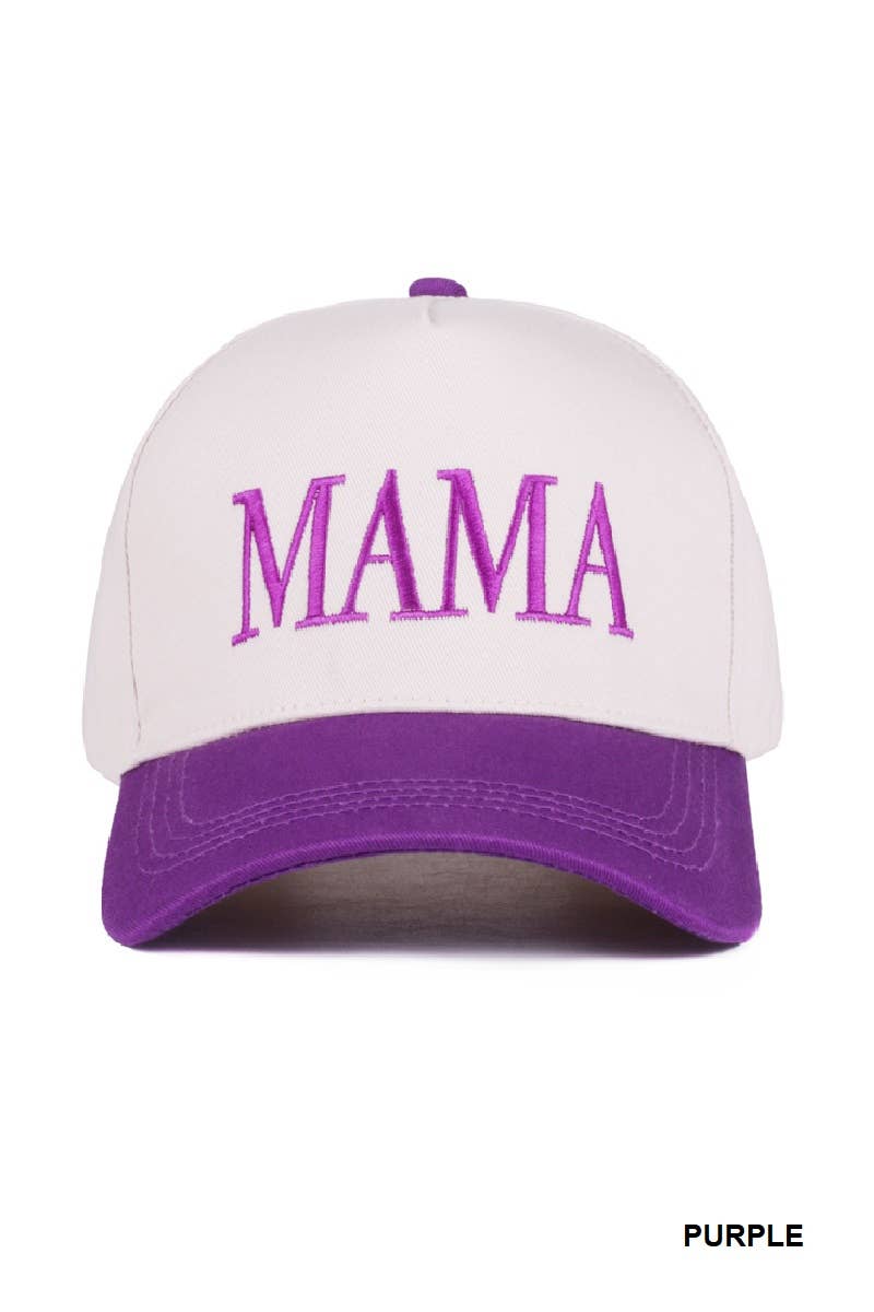 `.Two Tone Canvas Baseball Cap