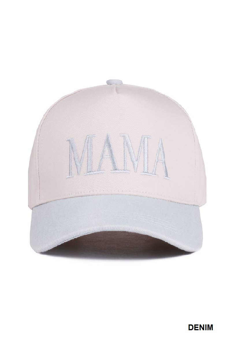 `.Two Tone Canvas Baseball Cap