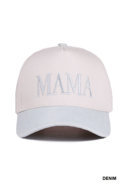 `.Two Tone Canvas Baseball Cap