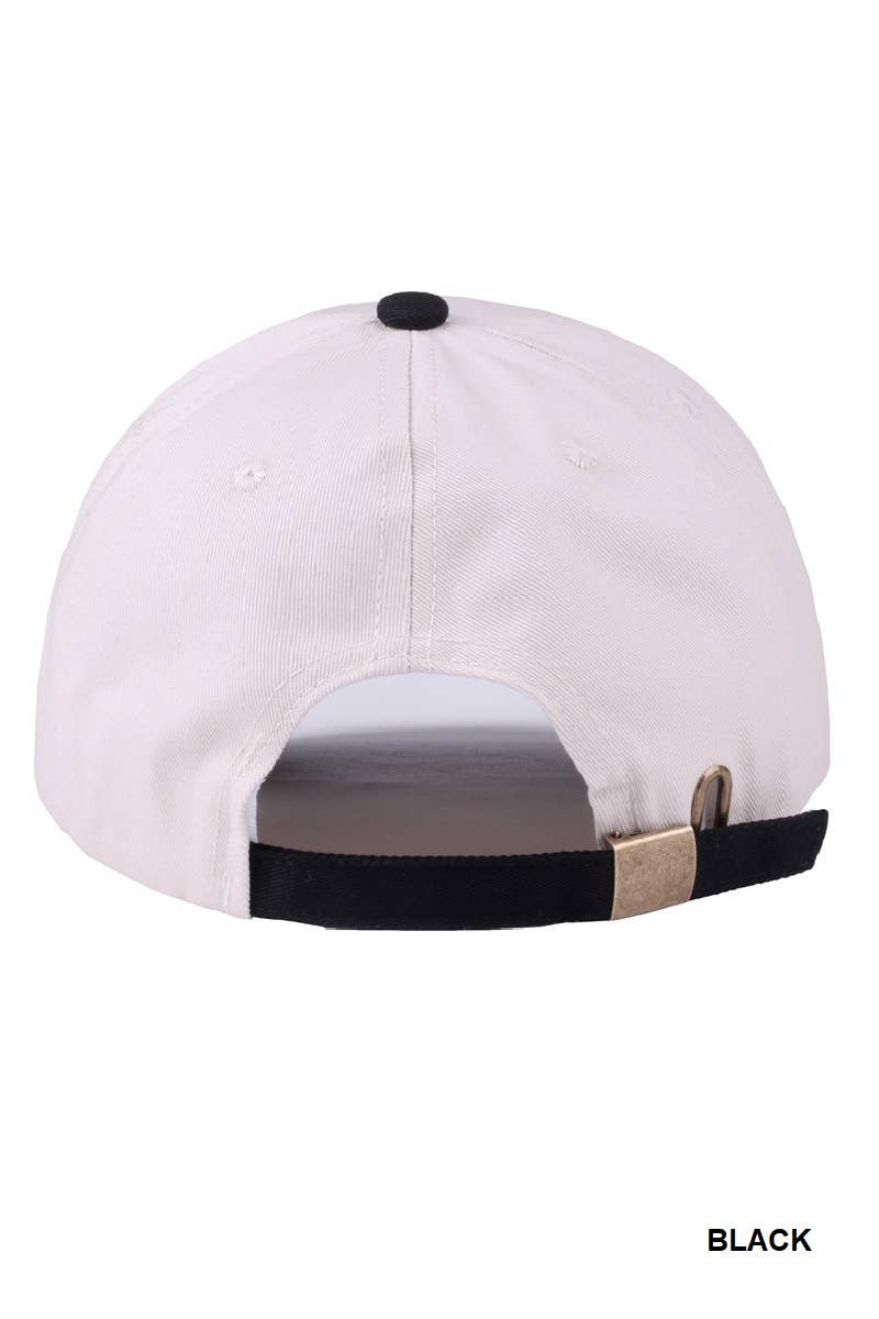 ,.._ Jesus Saves Two Tone Canvas Hat