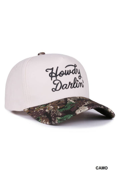 `.Two Tone Canvas Baseball Cap