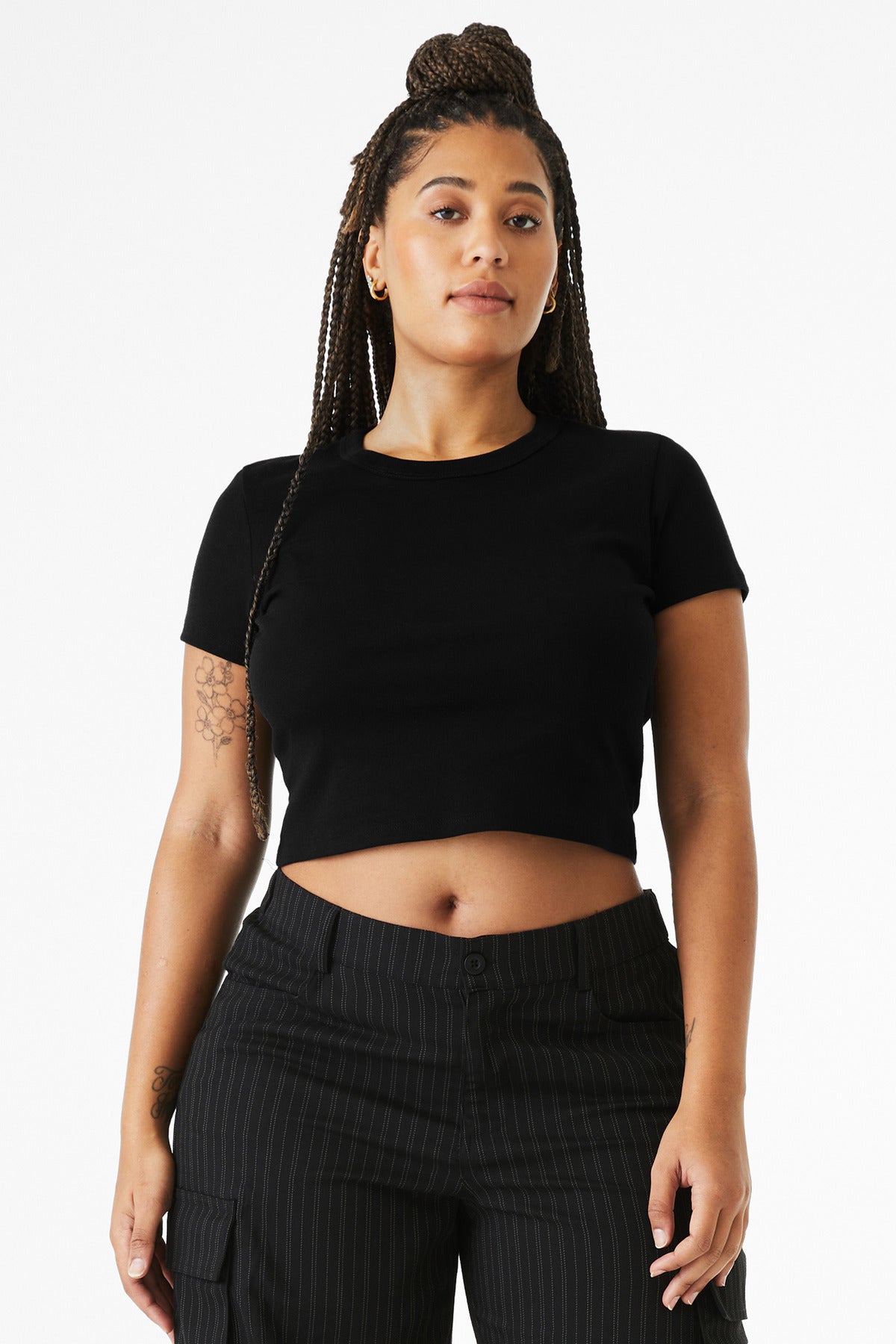 BELLA+CANVASÂ® Women's Micro Rib Baby Tee BC1010