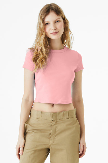 BELLA+CANVASÂ® Women's Micro Rib Baby Tee BC1010
