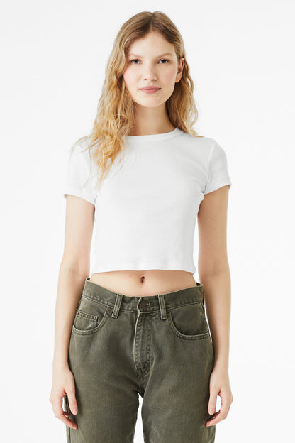 BELLA+CANVASÂ® Women's Micro Rib Baby Tee BC1010