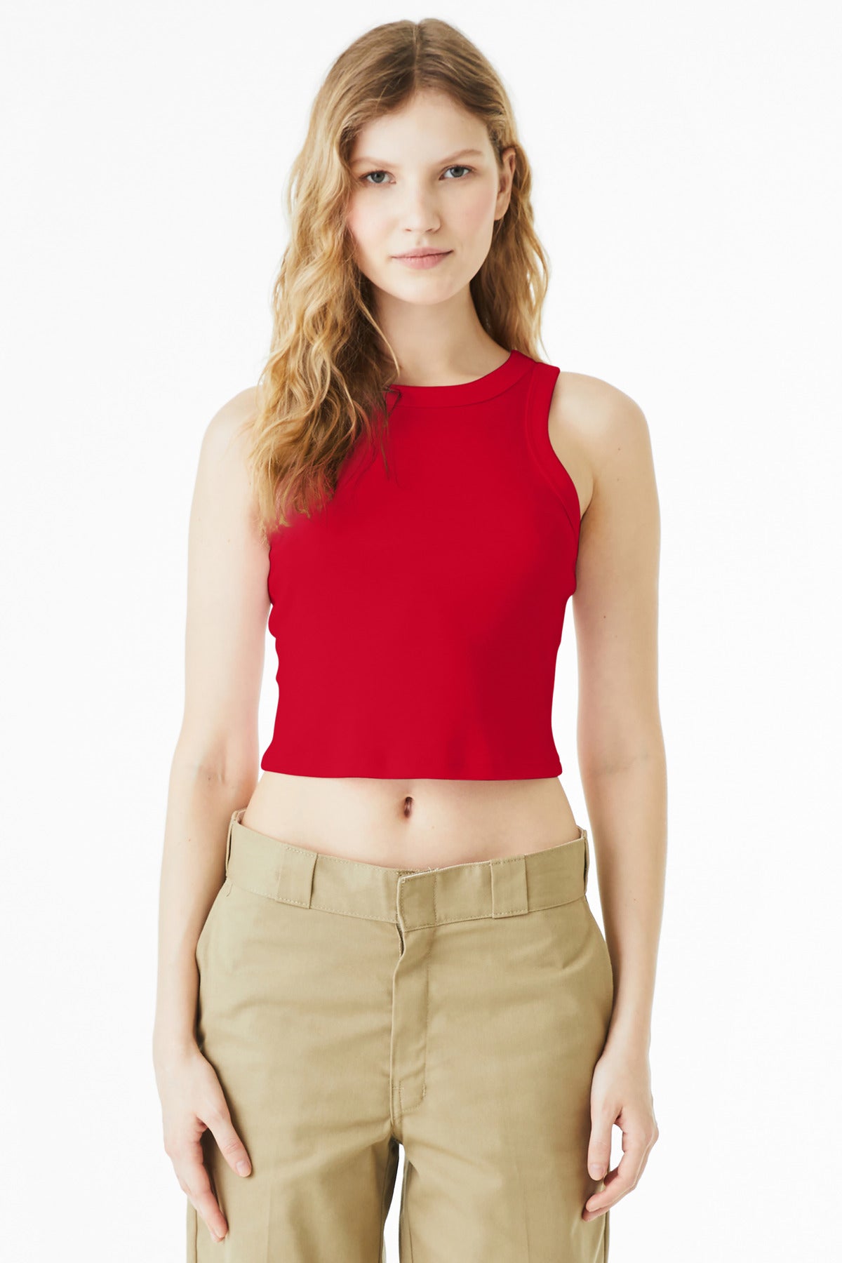 BELLA+CANVASÂ® Women's Micro Rib Racer Tank BC1019