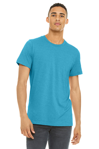 BELLA+CANVAS Â® Unisex Heather CVC Short Sleeve Tee. BC3001CVC