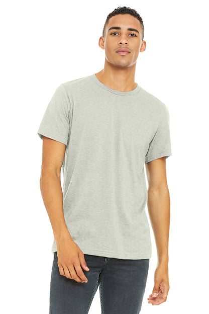 BELLA+CANVAS Â® Unisex Heather CVC Short Sleeve Tee. BC3001CVC
