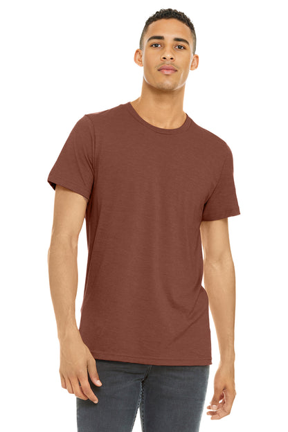 BELLA+CANVAS Â® Unisex Heather CVC Short Sleeve Tee. BC3001CVC