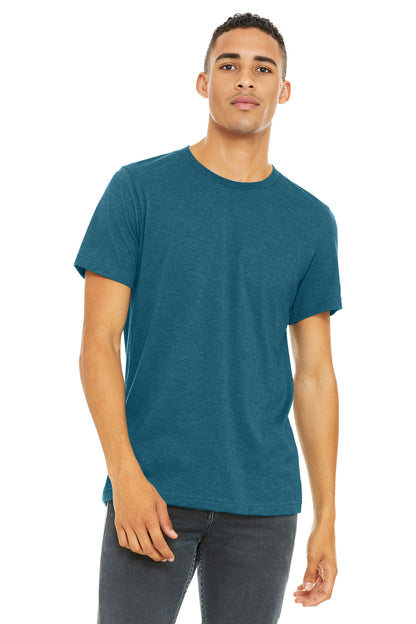 BELLA+CANVAS Â® Unisex Heather CVC Short Sleeve Tee. BC3001CVC