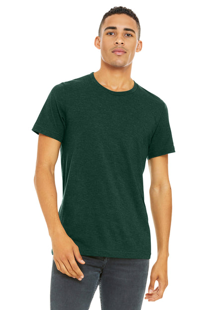BELLA+CANVAS Â® Unisex Heather CVC Short Sleeve Tee. BC3001CVC