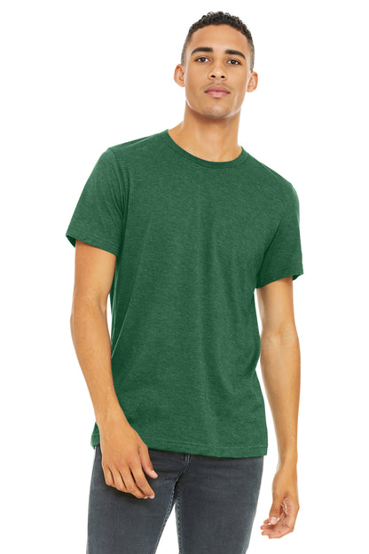BELLA+CANVAS Â® Unisex Heather CVC Short Sleeve Tee. BC3001CVC