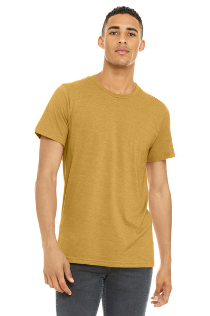 BELLA+CANVAS Â® Unisex Heather CVC Short Sleeve Tee. BC3001CVC