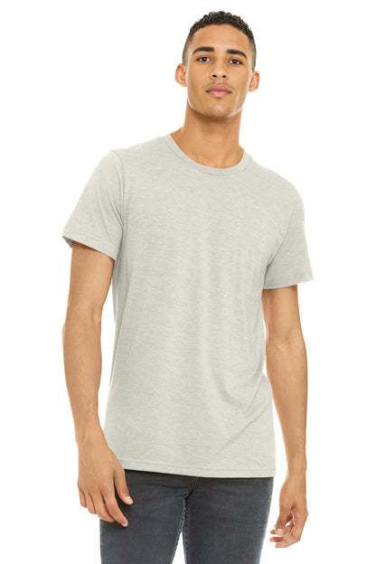 BELLA+CANVAS Â® Unisex Heather CVC Short Sleeve Tee. BC3001CVC