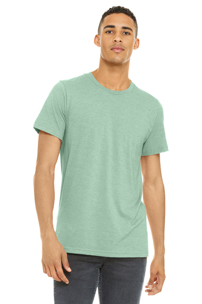 BELLA+CANVAS Â® Unisex Heather CVC Short Sleeve Tee. BC3001CVC