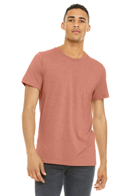 BELLA+CANVAS Â® Unisex Heather CVC Short Sleeve Tee. BC3001CVC