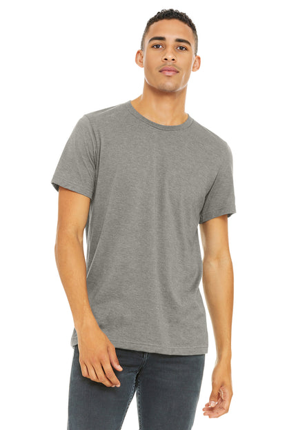 BELLA+CANVAS Â® Unisex Heather CVC Short Sleeve Tee. BC3001CVC