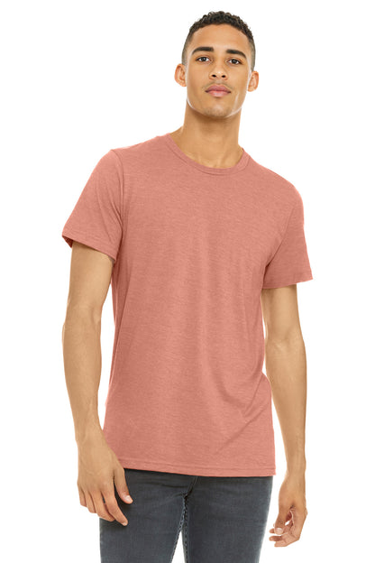 BELLA+CANVAS Â® Unisex Heather CVC Short Sleeve Tee. BC3001CVC