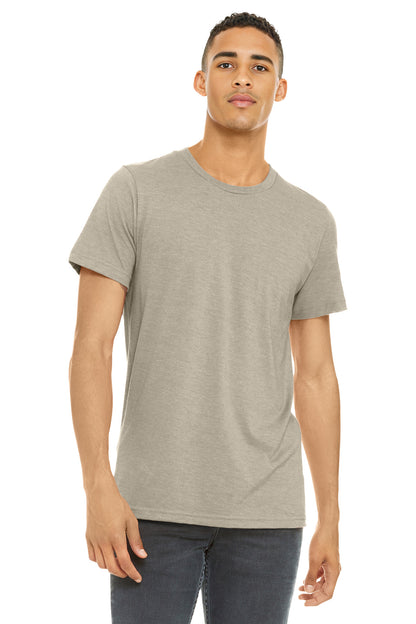 BELLA+CANVAS Â® Unisex Heather CVC Short Sleeve Tee. BC3001CVC