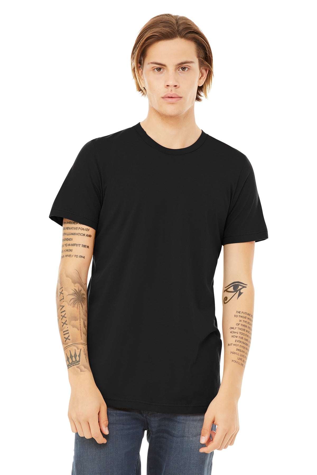 BELLA+CANVAS Â® Unisex Heather CVC Short Sleeve Tee. BC3001CVC
