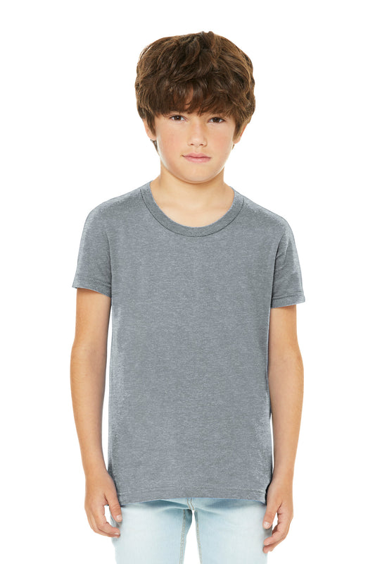 BELLA+CANVASÂ® Youth Heather CVC Tee BC3001YCVC