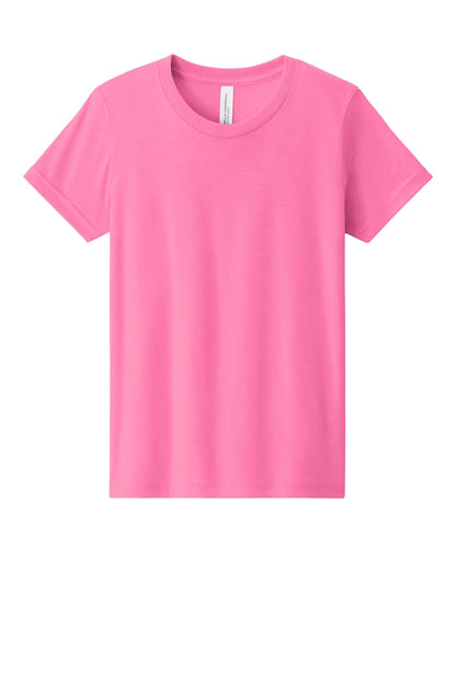 BELLA+CANVASÂ® Youth Heather CVC Tee BC3001YCVC
