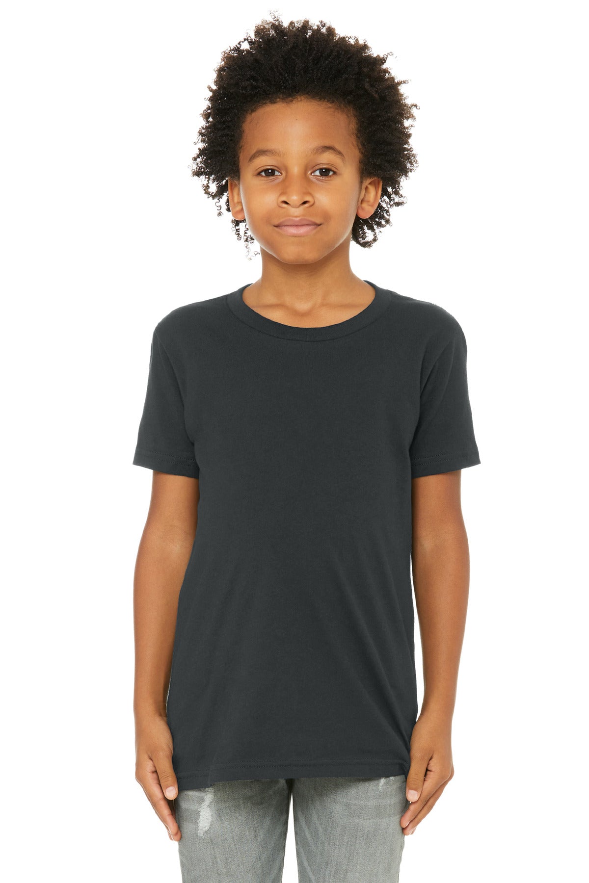 BELLA+CANVAS Â® Youth Jersey Short Sleeve Tee. BC3001Y