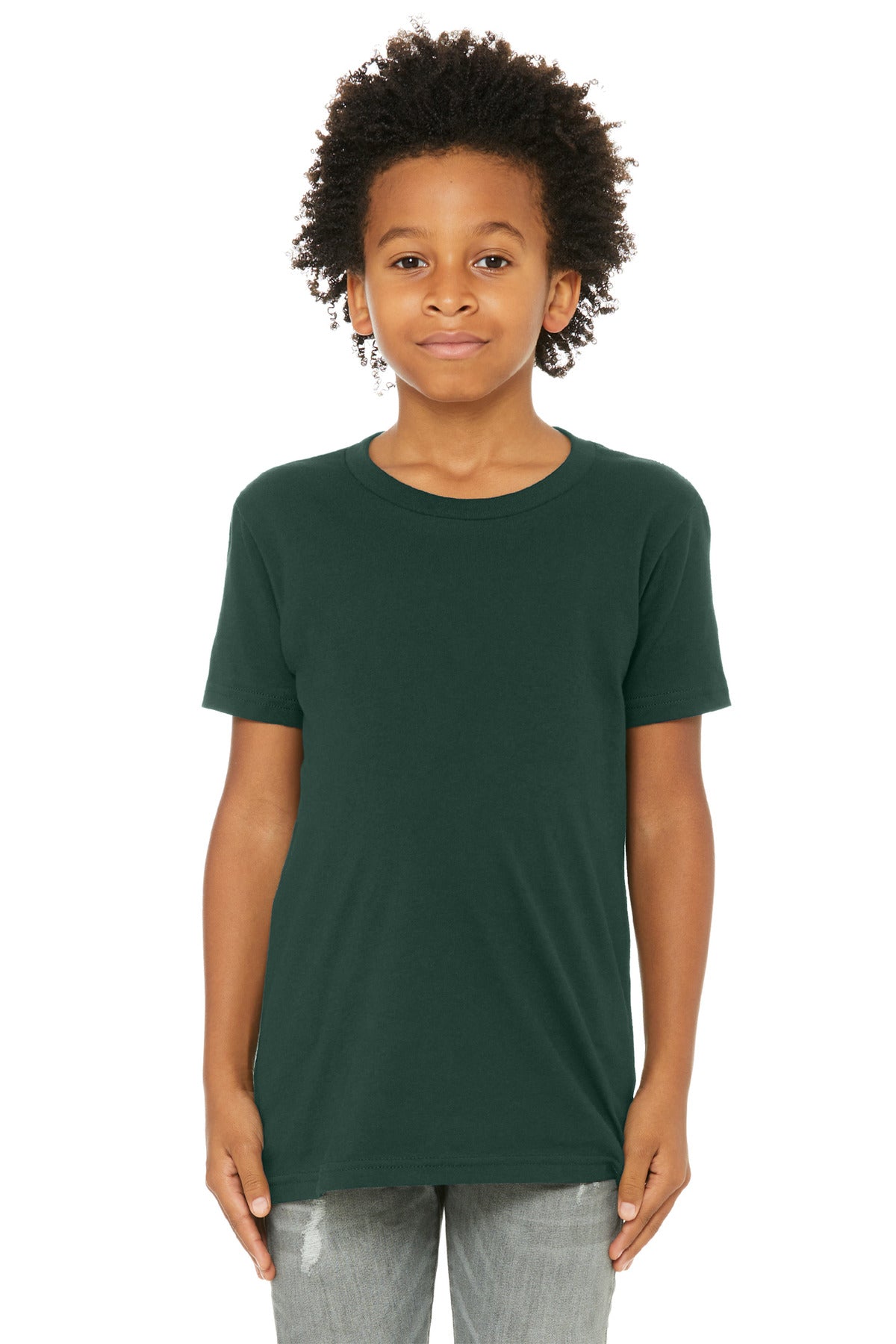 BELLA+CANVAS Â® Youth Jersey Short Sleeve Tee. BC3001Y