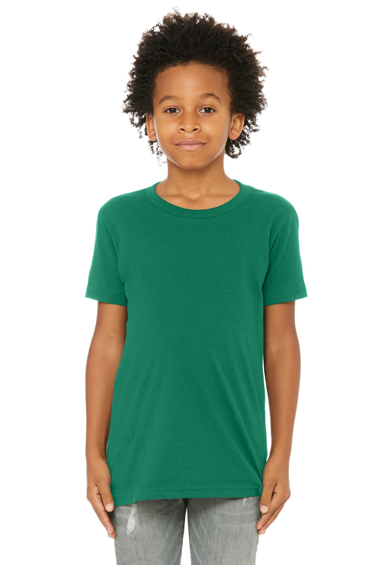 BELLA+CANVAS Â® Youth Jersey Short Sleeve Tee. BC3001Y