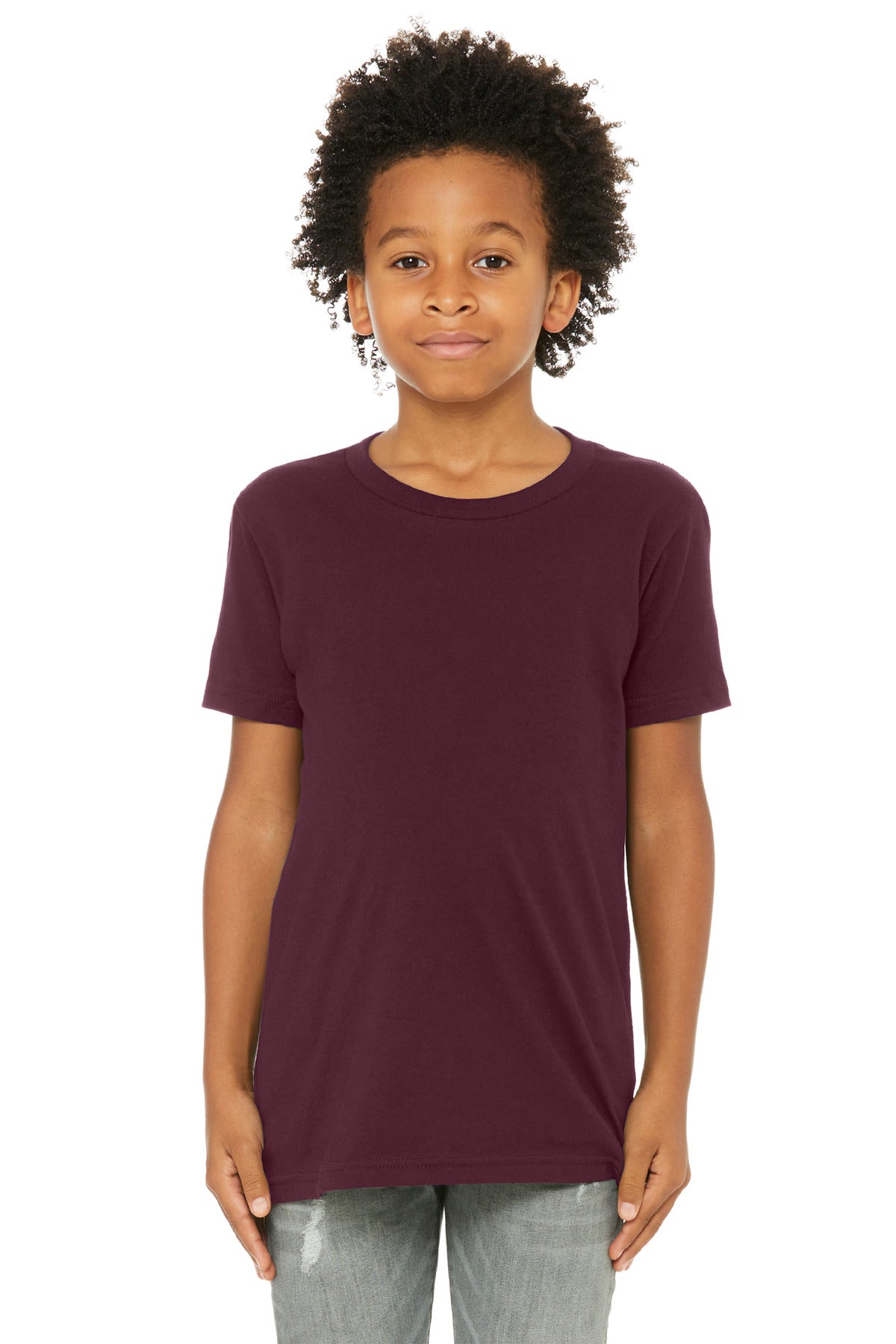 BELLA+CANVAS Â® Youth Jersey Short Sleeve Tee. BC3001Y