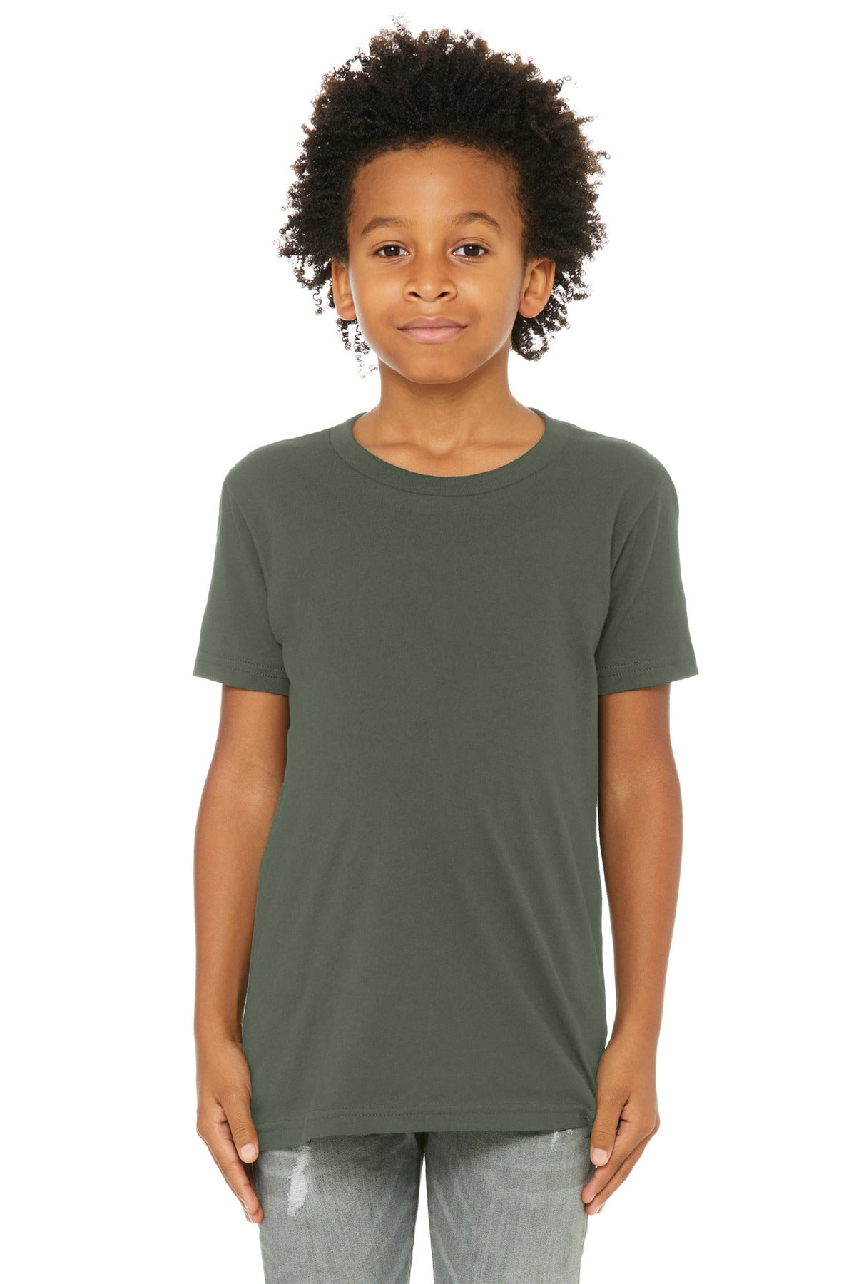 BELLA+CANVAS Â® Youth Jersey Short Sleeve Tee. BC3001Y