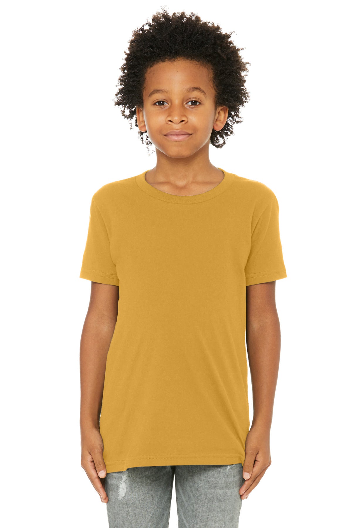 BELLA+CANVAS Â® Youth Jersey Short Sleeve Tee. BC3001Y
