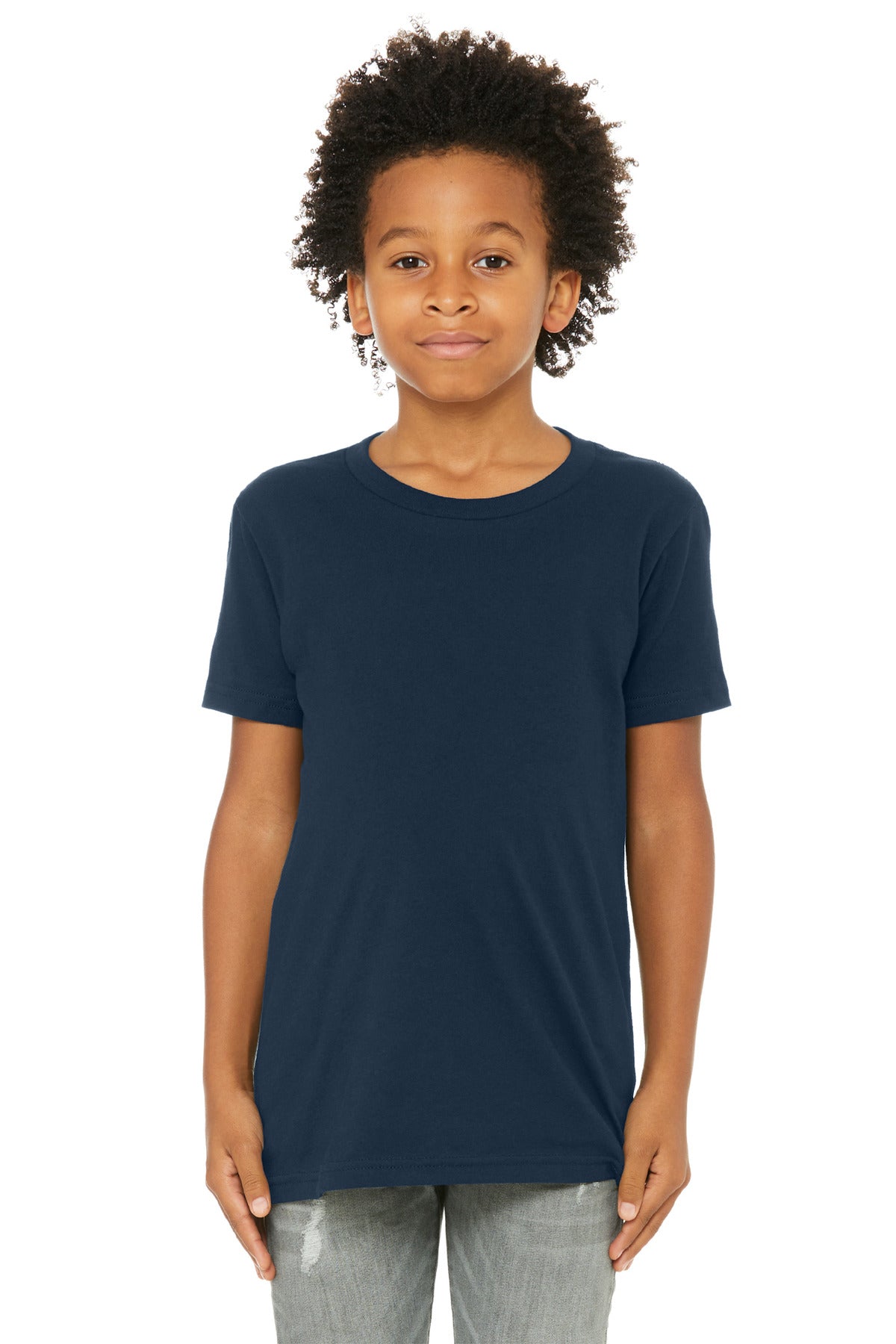 BELLA+CANVAS Â® Youth Jersey Short Sleeve Tee. BC3001Y