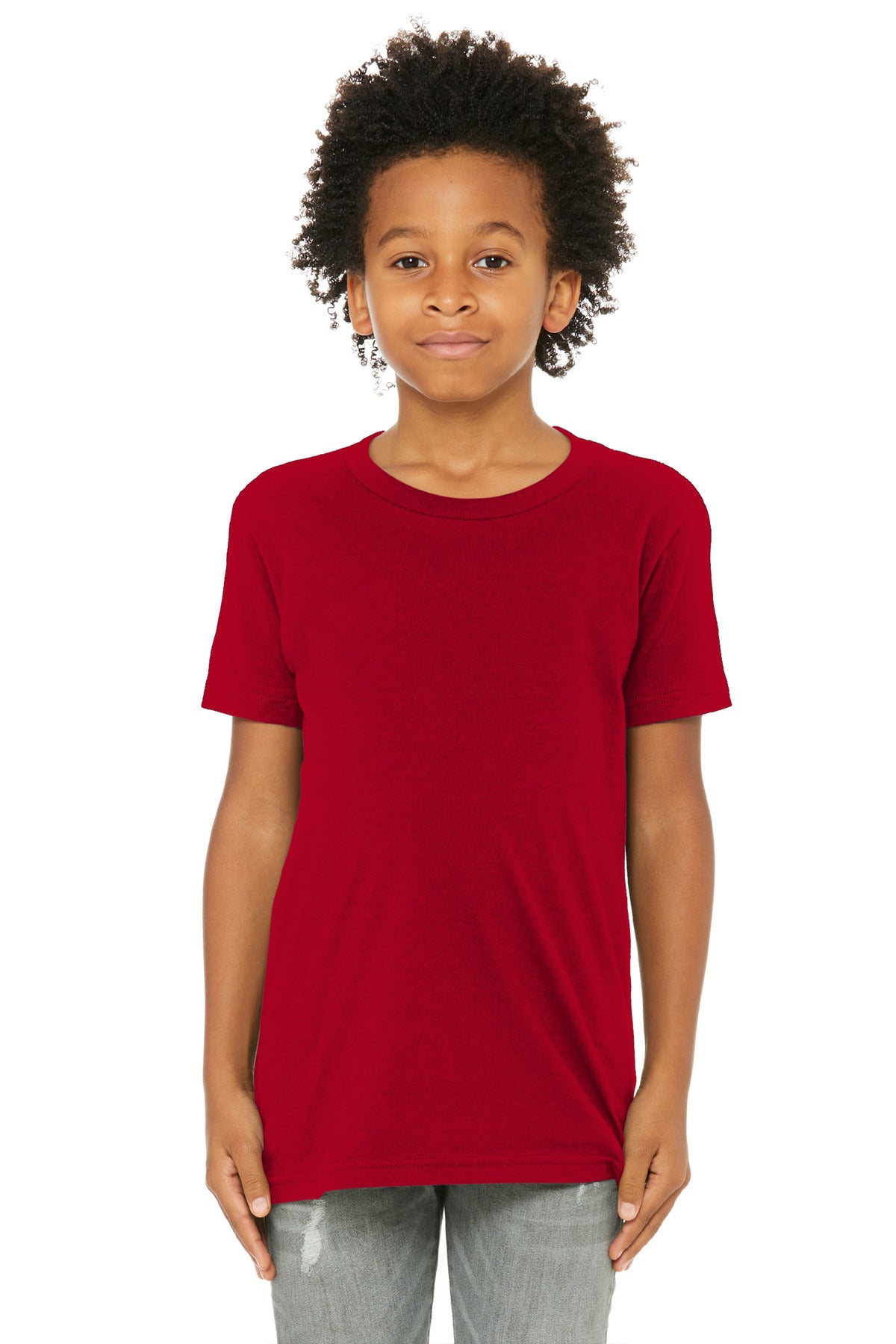 BELLA+CANVAS Â® Youth Jersey Short Sleeve Tee. BC3001Y