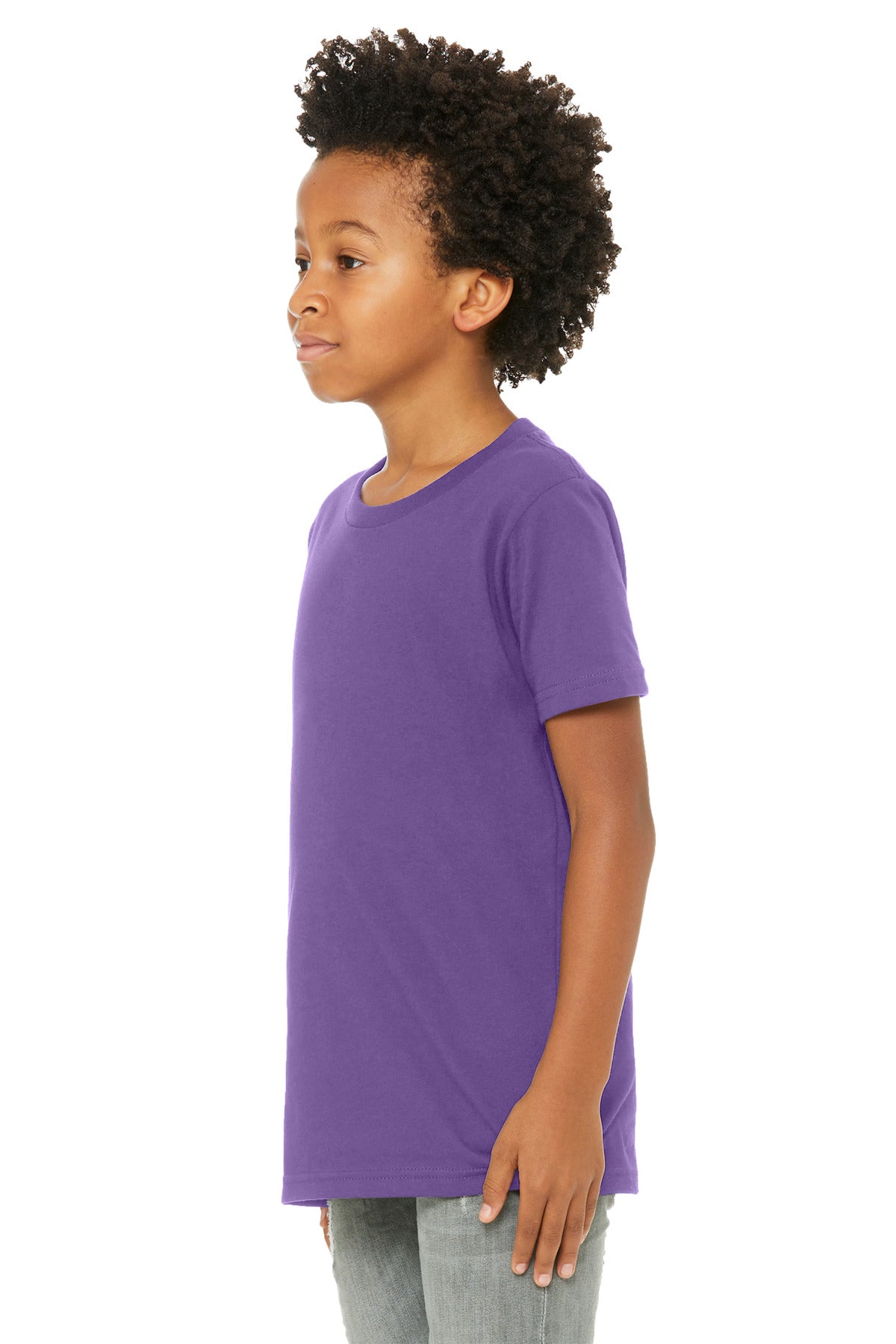 BELLA+CANVAS Â® Youth Jersey Short Sleeve Tee. BC3001Y