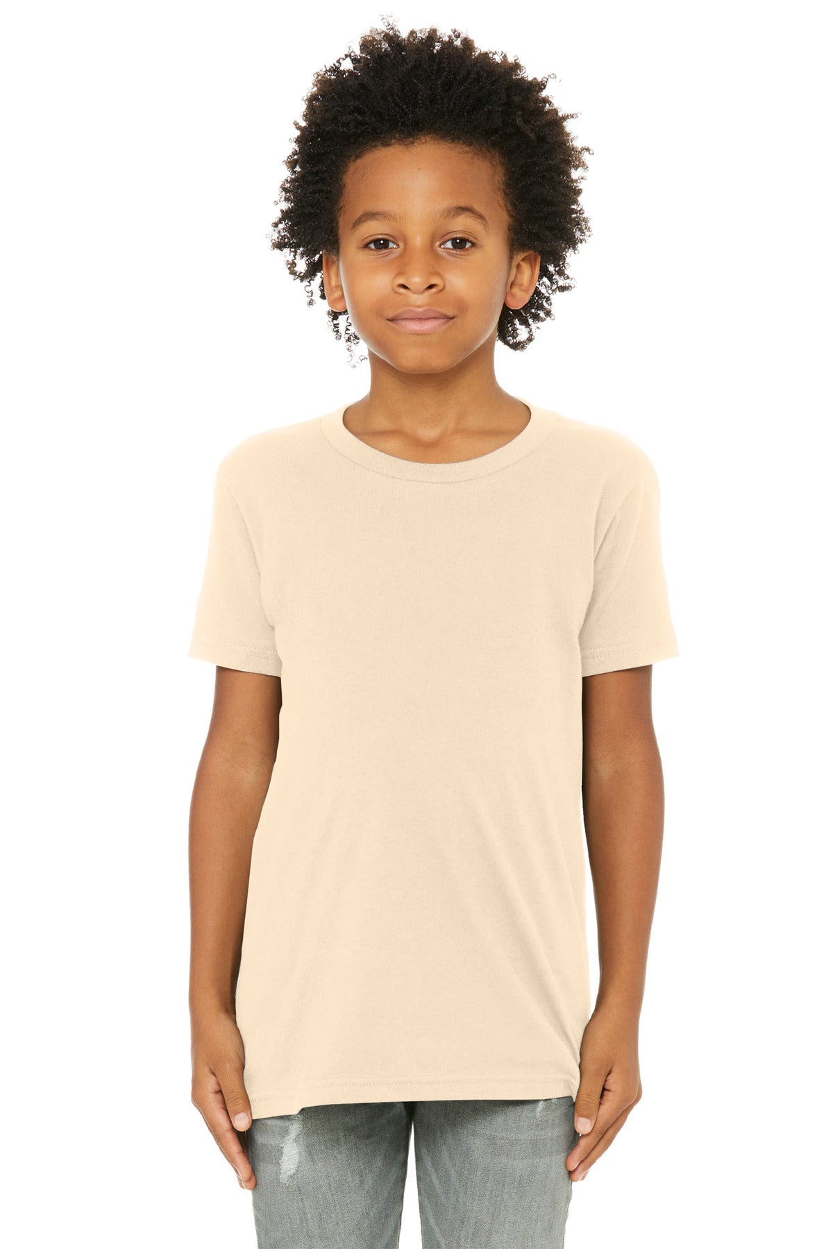 BELLA+CANVAS Â® Youth Jersey Short Sleeve Tee. BC3001Y