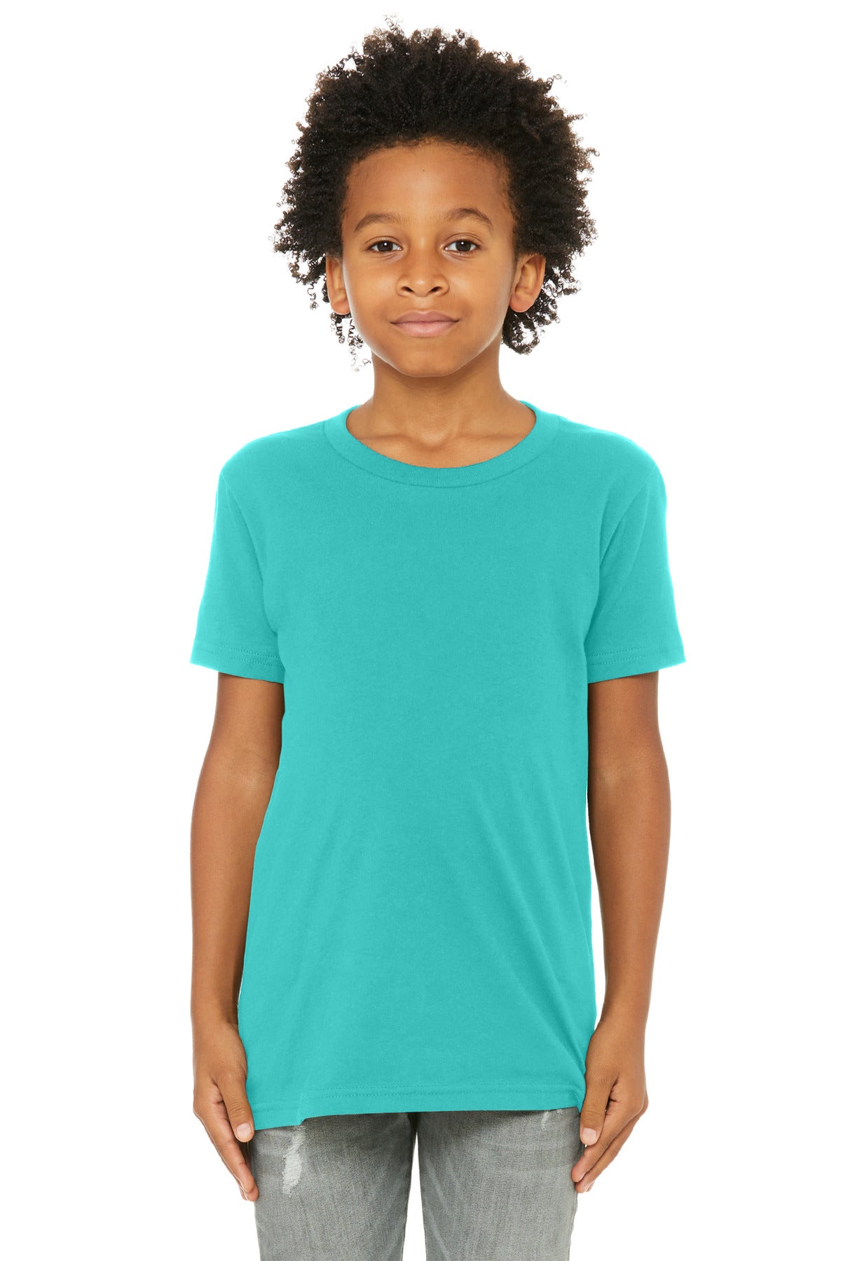 BELLA+CANVAS Â® Youth Jersey Short Sleeve Tee. BC3001Y