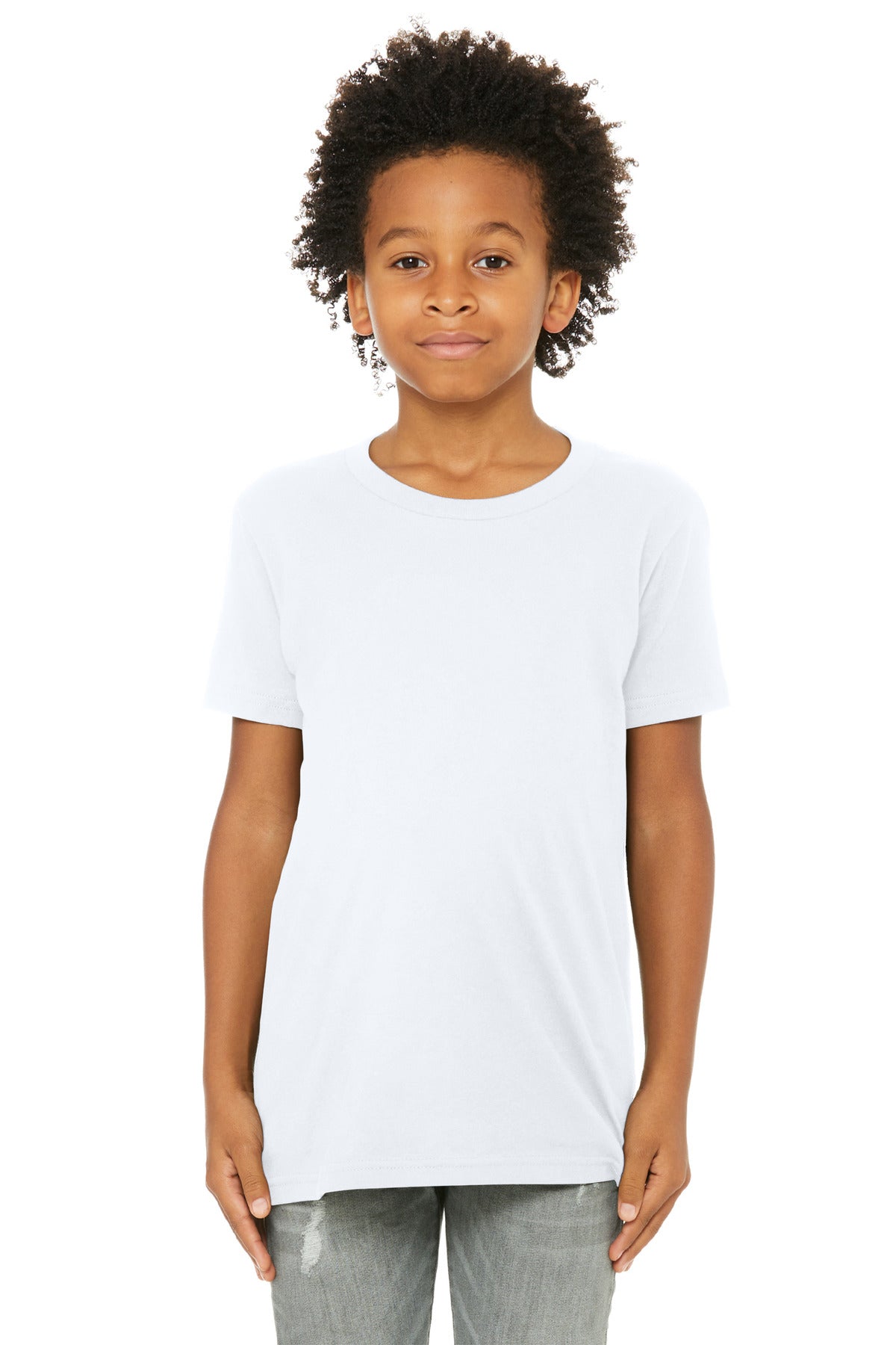 BELLA+CANVAS Â® Youth Jersey Short Sleeve Tee. BC3001Y
