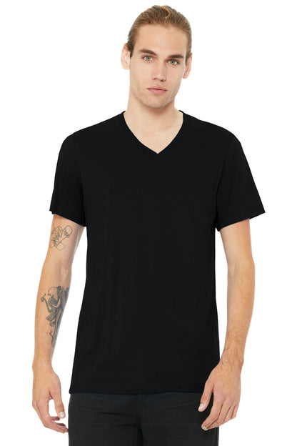 BELLA+CANVASÂ® Unisex Heather CVC V-Neck Tee BC3005CVC