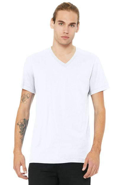 BELLA+CANVASÂ® Unisex Heather CVC V-Neck Tee BC3005CVC