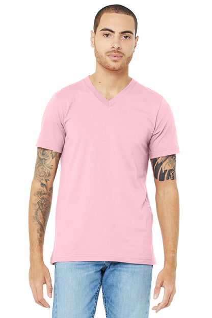BELLA+CANVAS Â® Unisex Jersey Short Sleeve V-Neck Tee. BC3005
