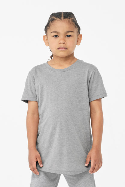 BELLA+CANVAS Â® Youth Triblend Short Sleeve Tee. BC3413Y