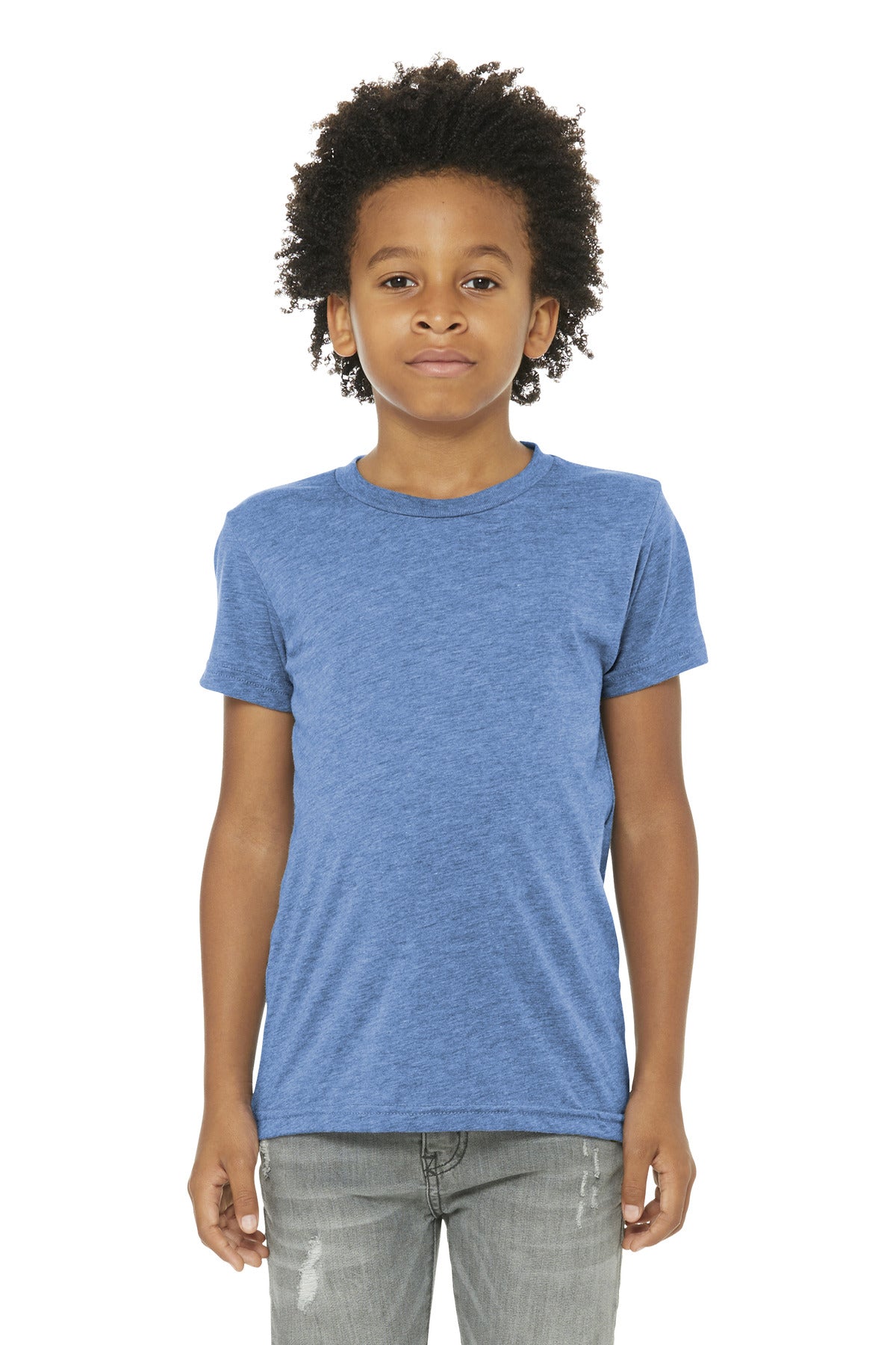 BELLA+CANVAS Â® Youth Triblend Short Sleeve Tee. BC3413Y