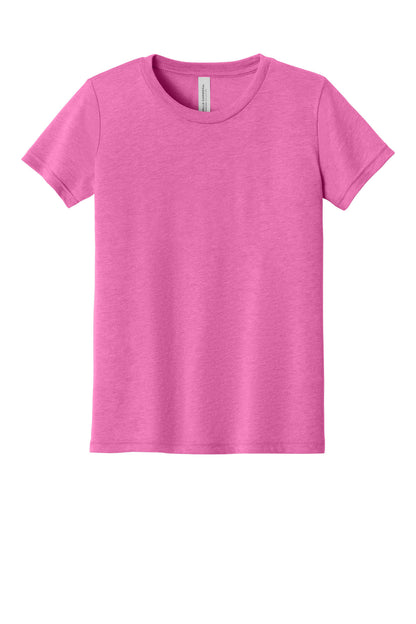 BELLA+CANVAS Â® Youth Triblend Short Sleeve Tee. BC3413Y