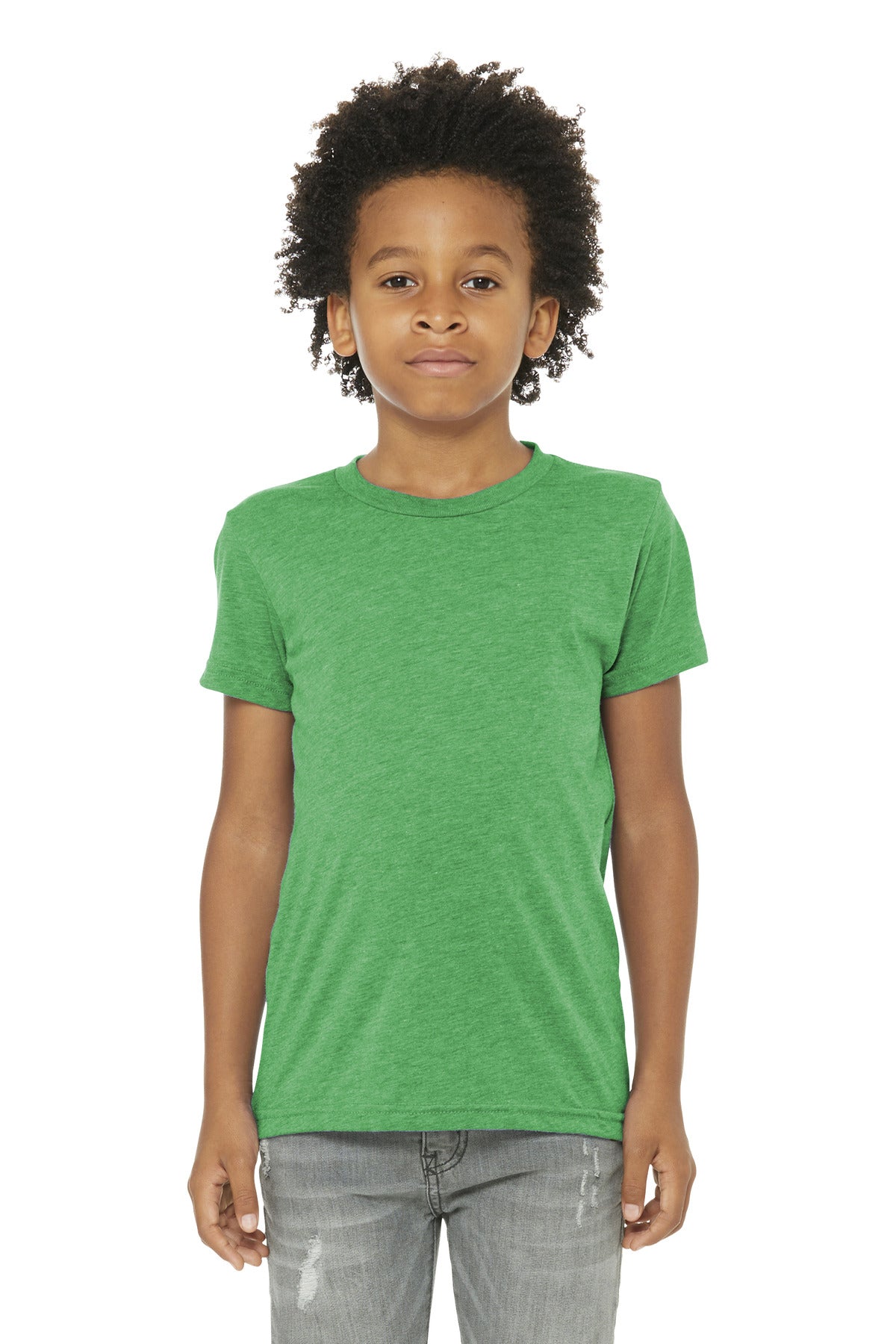BELLA+CANVAS Â® Youth Triblend Short Sleeve Tee. BC3413Y