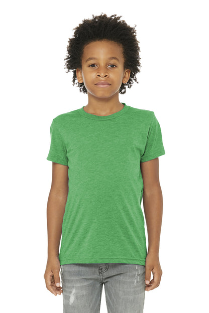 BELLA+CANVAS Â® Youth Triblend Short Sleeve Tee. BC3413Y