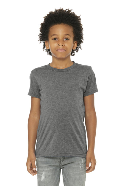 BELLA+CANVAS Â® Youth Triblend Short Sleeve Tee. BC3413Y