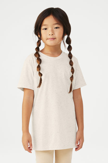 BELLA+CANVAS Â® Youth Triblend Short Sleeve Tee. BC3413Y