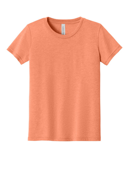 BELLA+CANVAS Â® Youth Triblend Short Sleeve Tee. BC3413Y
