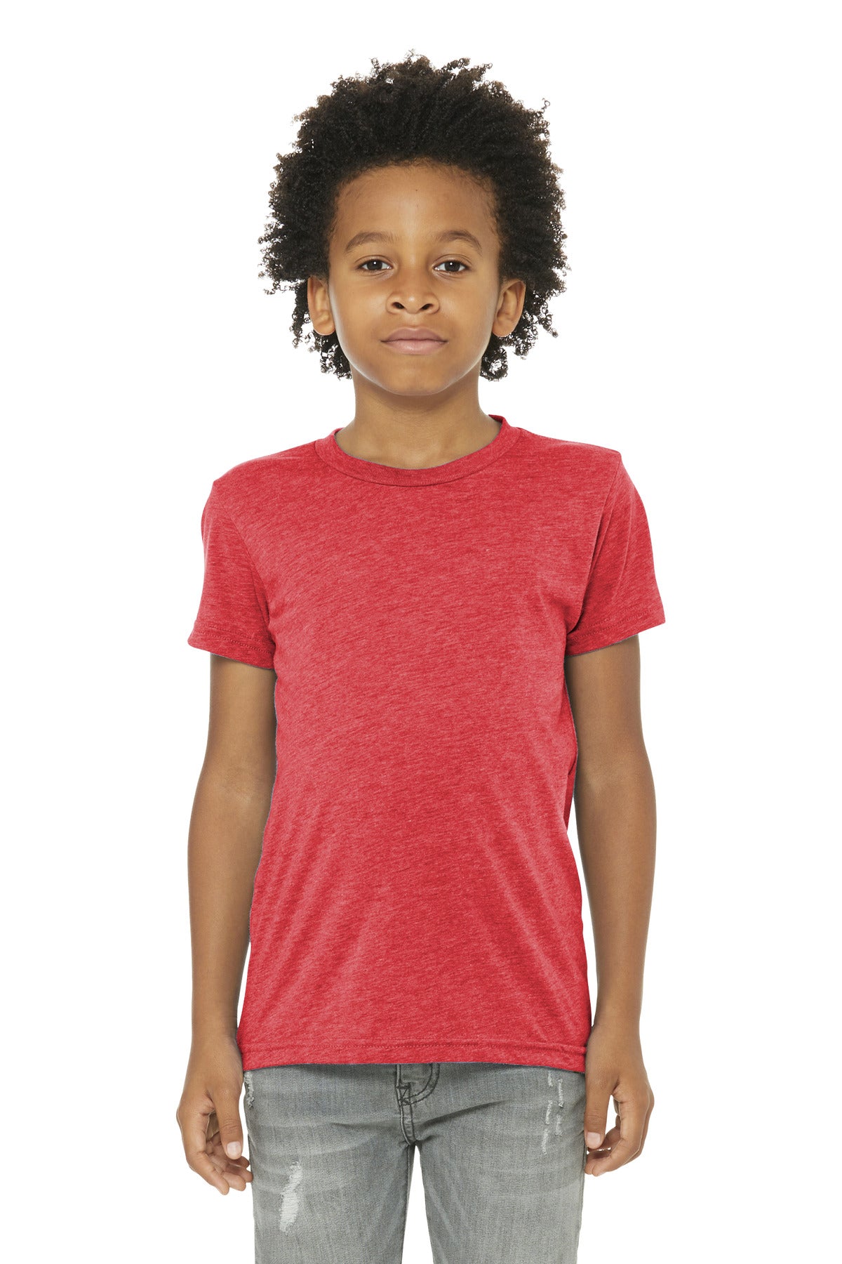 BELLA+CANVAS Â® Youth Triblend Short Sleeve Tee. BC3413Y