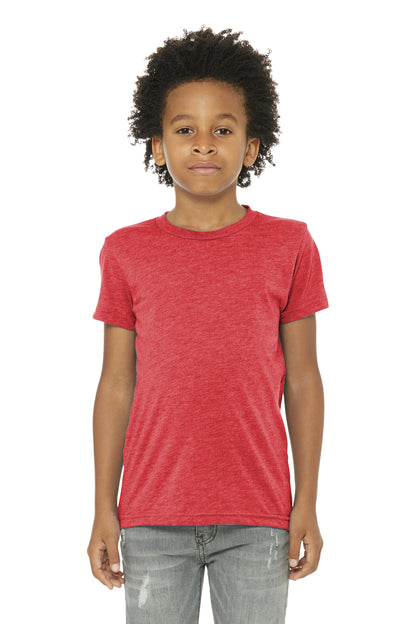 BELLA+CANVAS Â® Youth Triblend Short Sleeve Tee. BC3413Y